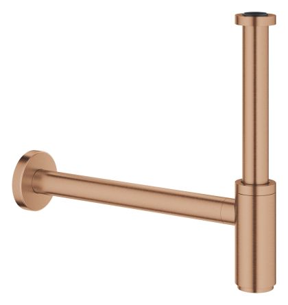 Сифон 1 1/4", бронз мат