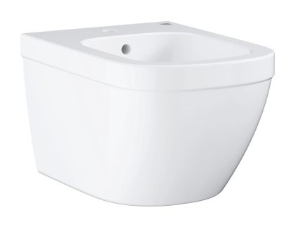 Euro Ceramic Конзолно биде, бял