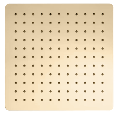 LOTUS SQ Душ колона с чучур, пита и подвишен душ - Злато Мат