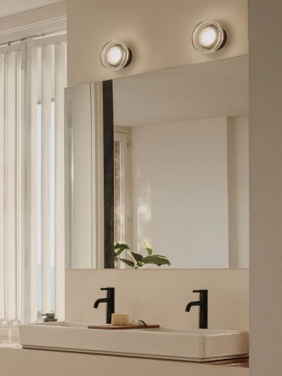 TURA Умивалник с два отвора за смесители 100x43 cm - Бял Гланц