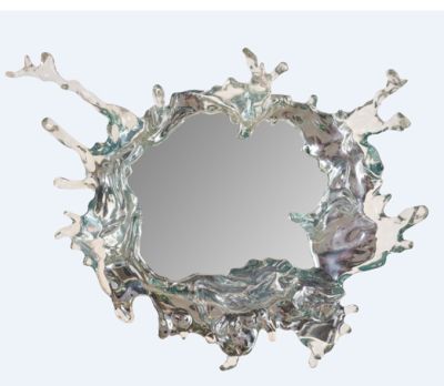 THE WATER BLUE огледало с лед осветление