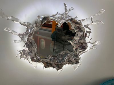 THE WATER GOLD огледало с лед осветление