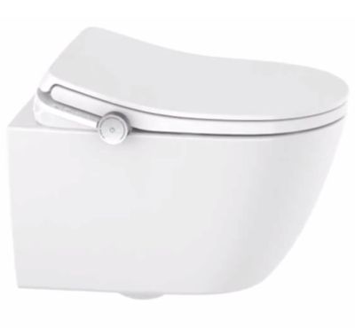 ONA In-Wash стенна тоалетна с електронно биде и капак с плавно падане