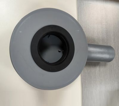 FLIPDRAIN Линеен сифон 80 със сух и воден затвор неръждаема стомана - BLACK MATT