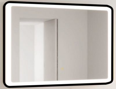 NAO 80x80x3 см Огледало с LED светещ гръб и цветна рамка