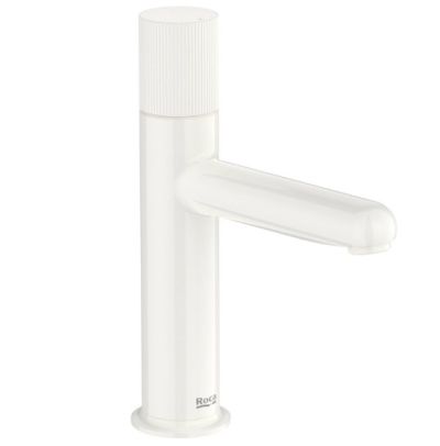 NU Смесител за умивалник с ръкохватка STRIPES в цвят Glossy White