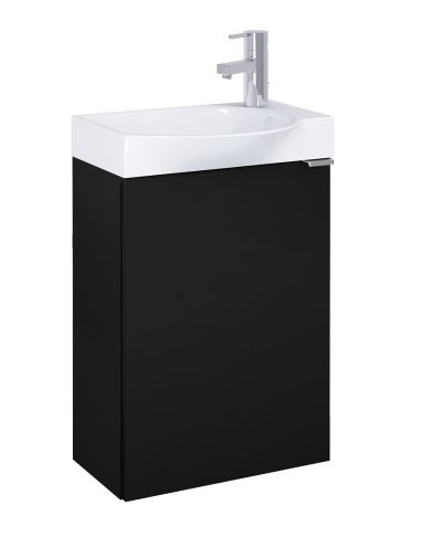 Мебел за баня или тоалетна ROCA Micro Unik, цвят черен мат
