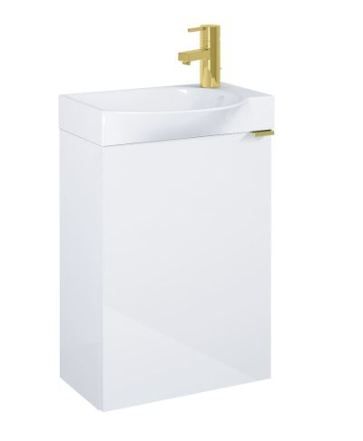 Мебел за баня или тоалетна ROCA Micro Unik, цвят бял гланц