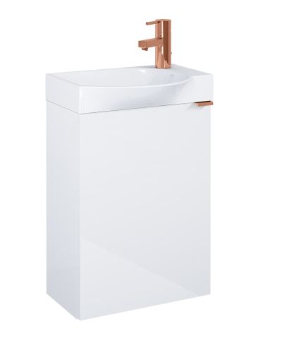 Мебел за баня или тоалетна ROCA Micro Unik, цвят бял гланц