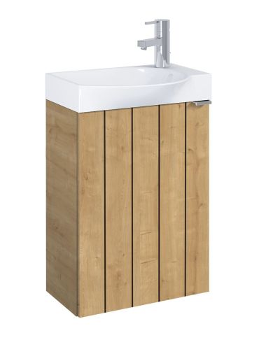 Мебел за баня или тоалетна ROCA Micro Unik, цвят дъб