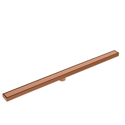  FLIPDRAIN Линеен сифон 80 със сух и воден затвор неръждаема стомана - ROSE GOLD MATT