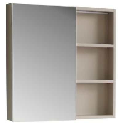 ALUMINA Горен шкаф с осветление 580/600/130 КАФЯВ