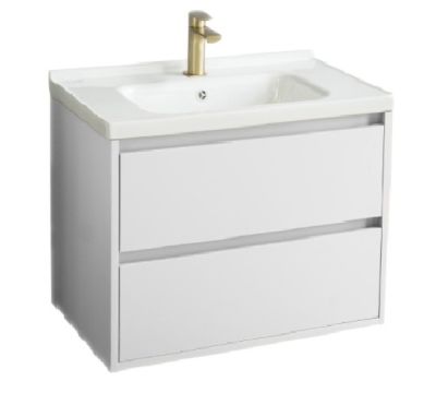 ALUMINA Комплект горен и долен шкаф 70 БЯЛ 