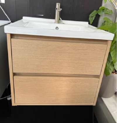 ALUMINA Мебел 70 с умивалник и две чекмеджета  ДЪРВЕСЕН