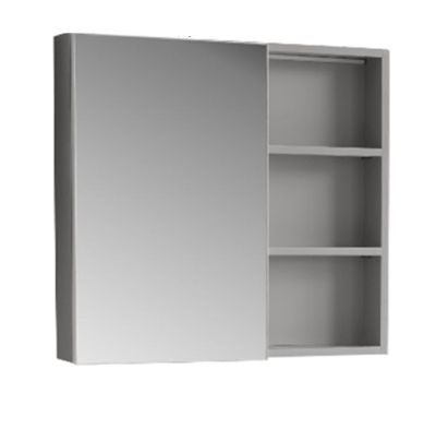 ALUMINA Горен шкаф с осветление 580/600/130 СВЕТЛО СИВ