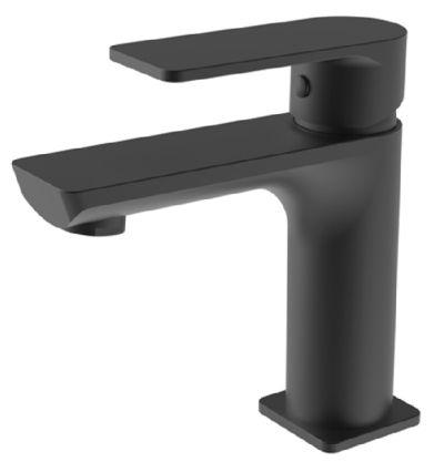 Комплект смесители LOTUS BLACK МАТ душ-колона