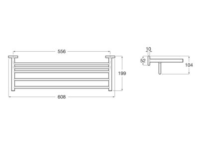 Roca Victoria Релса за хавлии