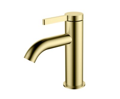 URBAN FLOW едноръковхатков смесител за умивалник, цвят матирано злато