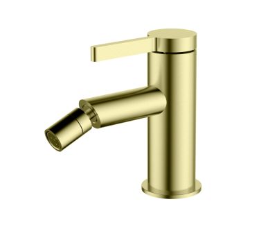 URBAN FLOW едноръковхатков смесител за биде, цвят матирано злато