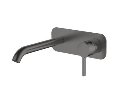 URBAN FLOW едноръковхатков вграден смесител за умивалник, цвят DARK GREY