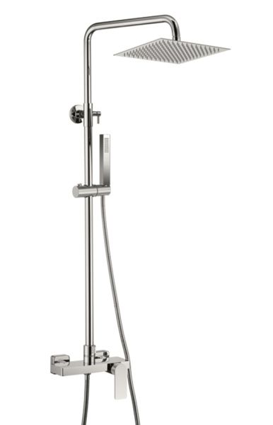 LOTUS SQ Душ-пита 30 / 30  SLIM неръждаема стомана покритие HROM