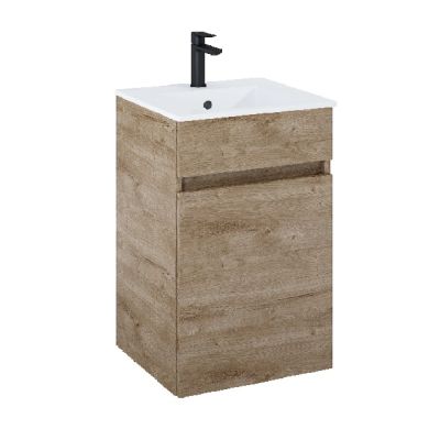 Cube-N ROCA Дъб 45см мебел с умивалник