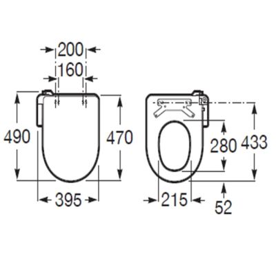 M4 MULTICLEAN ROUND ® седалка с вградена функция биде за подгряване и подсушаване