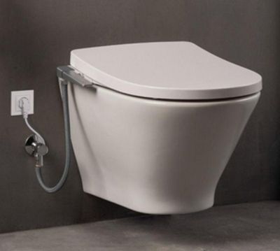 M4 MULTICLEAN ROUND ® седалка с вградена функция биде за подгряване и подсушаване