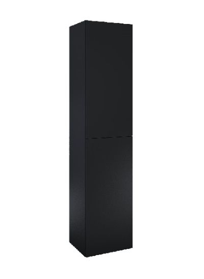 ROCA EXTRA 180см Колона за баня с две врати Черен Мат 