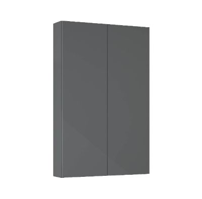 ROCA EXTRA Колона за баня с две вратичка 500мм на 126мм дълбочина Антрацит