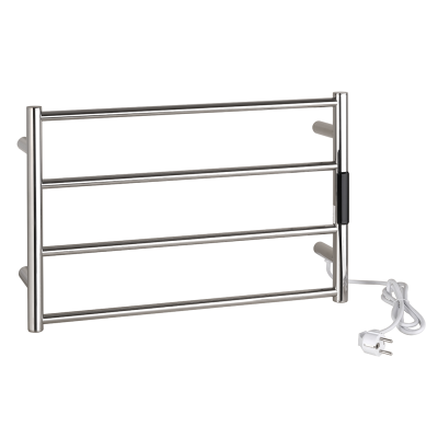 Лира за баня, електрическа, хром