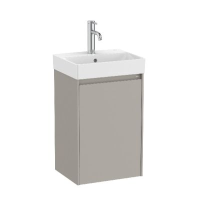 ROCA ONA COMPACT 40 Мебел Unik с една врата и умивалник Sand Grey 
