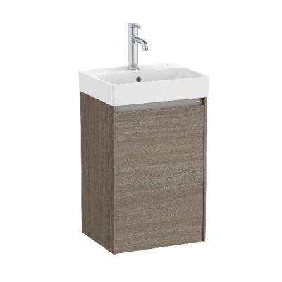 ROCA ONA COMPACT 40 Мебел Unik с една врата и умивалник Dark Elm 