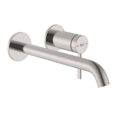 ROCA ONA Вграден смесител за умивалник Stainless Steel Finish A5A459ESM0