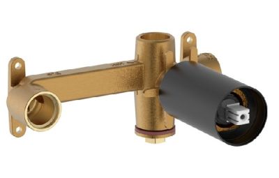 ONA Box Вградено тяло за стенен смесител за умивалник Черен Мат