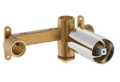 ONA Box Вградено тяло за стенен смесител за умивалник Stainless Steel Finish  