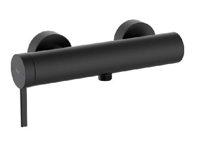 ROCA ONA Стенен смесител за душ Черен Мат 