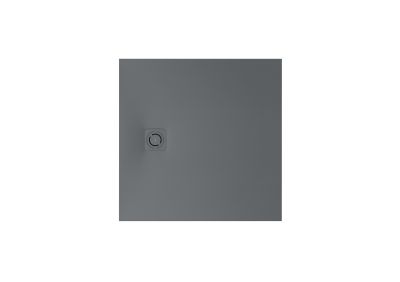 TERRAN Свръхплоско Душ-корито от композитен материал STONEX® 90x90 - Slate