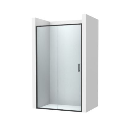 Roca Victoria Plus L2-E Параван за душ 160см Черен Мат