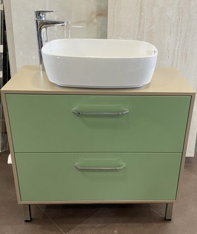 MALIA Mебел за баня с плот и чекмеджета