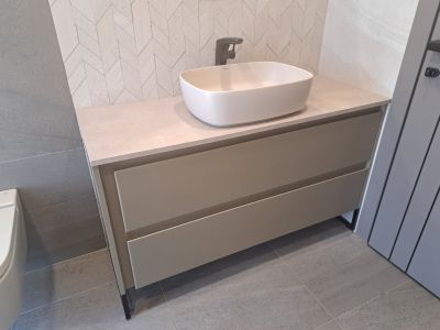 CLARO Mебел за баня с плот и чекмеджета