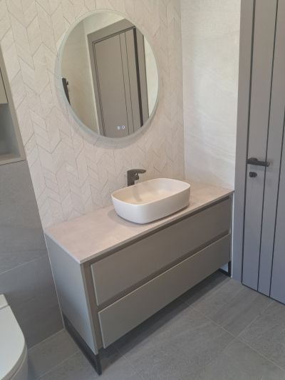 CLARO Mебел за баня с плот и чекмеджета