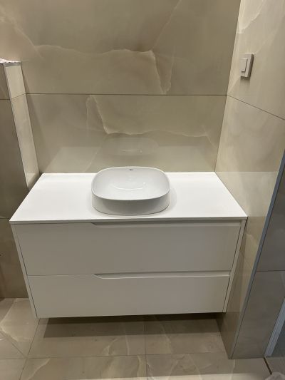 VEGAS  Mебел за баня с плот и чекмеджета