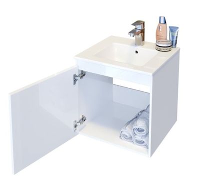PVC Изи 45см Долен шкаф за баня 