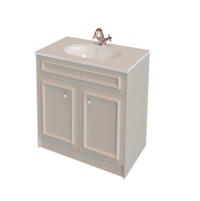 PVC Честър Долен шкаф за баня 80см