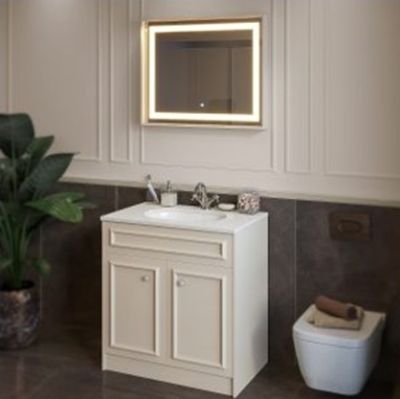 PVC Честър Долен шкаф за баня 80см