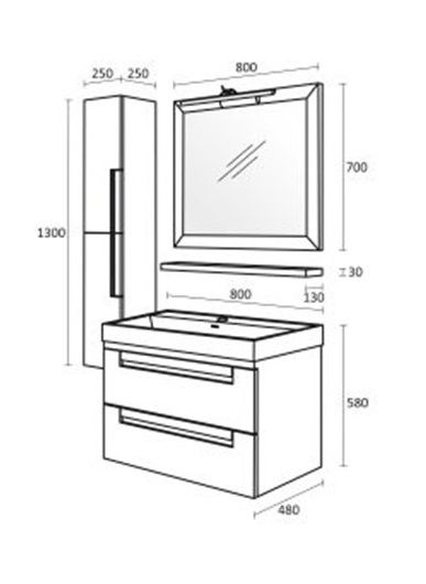 PVC Ню Лайн колона за баня