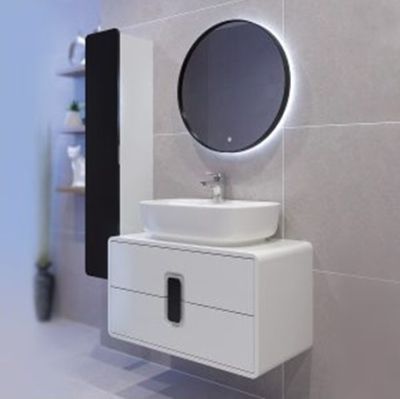 PVC Амбосели долен шкаф за баня 80см