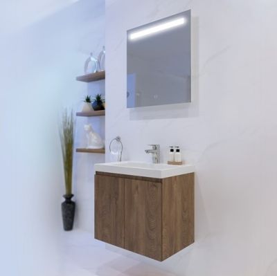 PVC Денвър долен шкаф за баня 60см