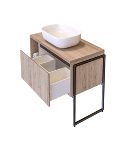 PVC Маями долен шкаф за баня 94см